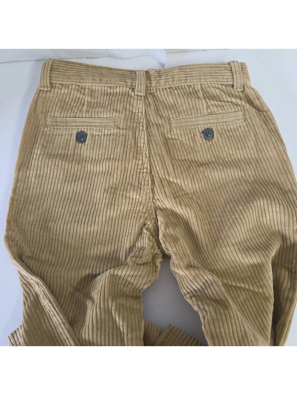 Gymboree Corduroy Pants Khaki Boy's 10 Slim With Adjustable Waist Holiday Soft